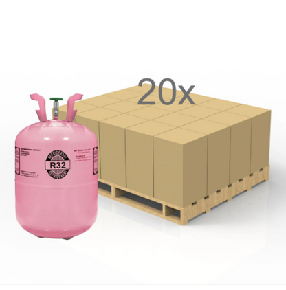 R-32 Virgin Refrigerant – 20 lb Cylinder | AHRI-700 Certified A2L Refrigerant