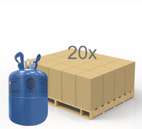 NU-22B (R-422B) Refrigerant – 25 lb Cylinder | AHRI-700 Certified R-22 Replacement