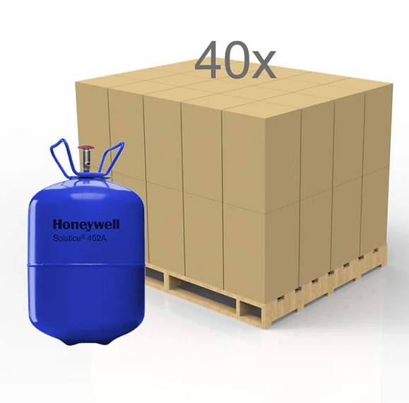 R-452A Virgin Refrigerant – 25 lb Cylinder | AHRI-700 Certified A1 Non-Flammable