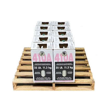 R-410A Virgin Refrigerant – 25 lb Cylinder | AHRI-700 Certified