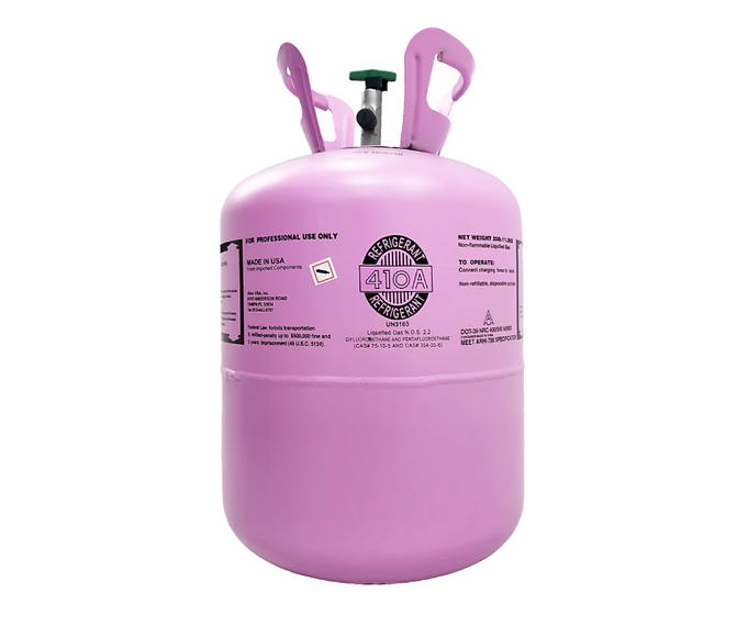 R-410A Virgin Refrigerant – 25 lb Cylinder | AHRI-700 Certified