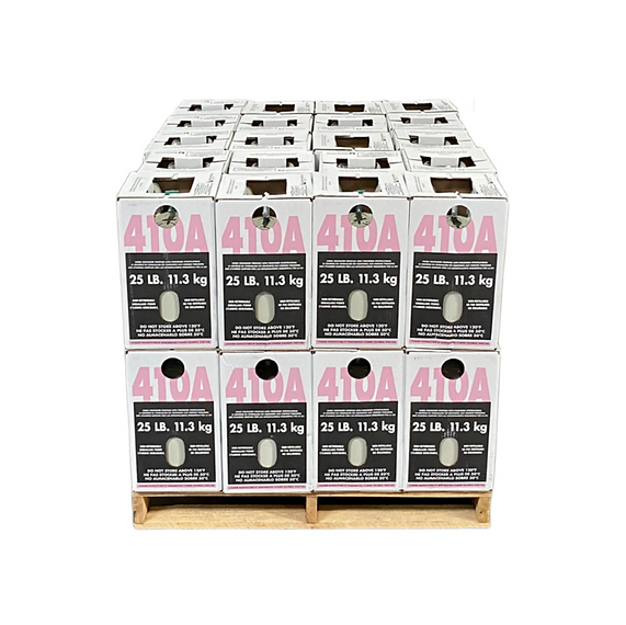 R-410A Virgin Refrigerant – 25 lb Cylinder | AHRI-700 Certified